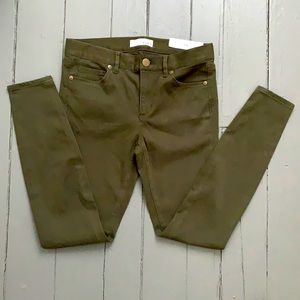 Loft leggings green new size 2